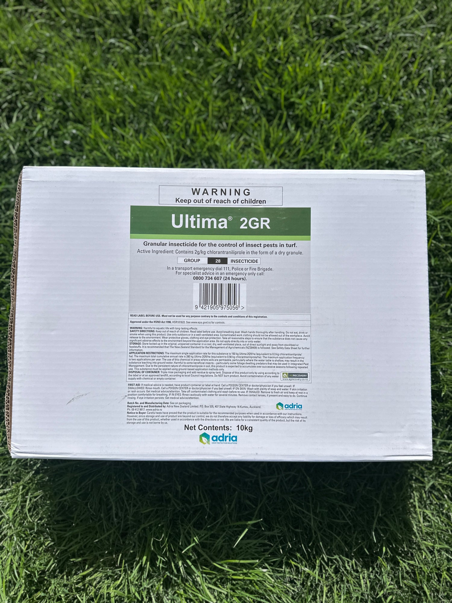 ULTIMA GR Grass Grubs Lawn Insecticide
