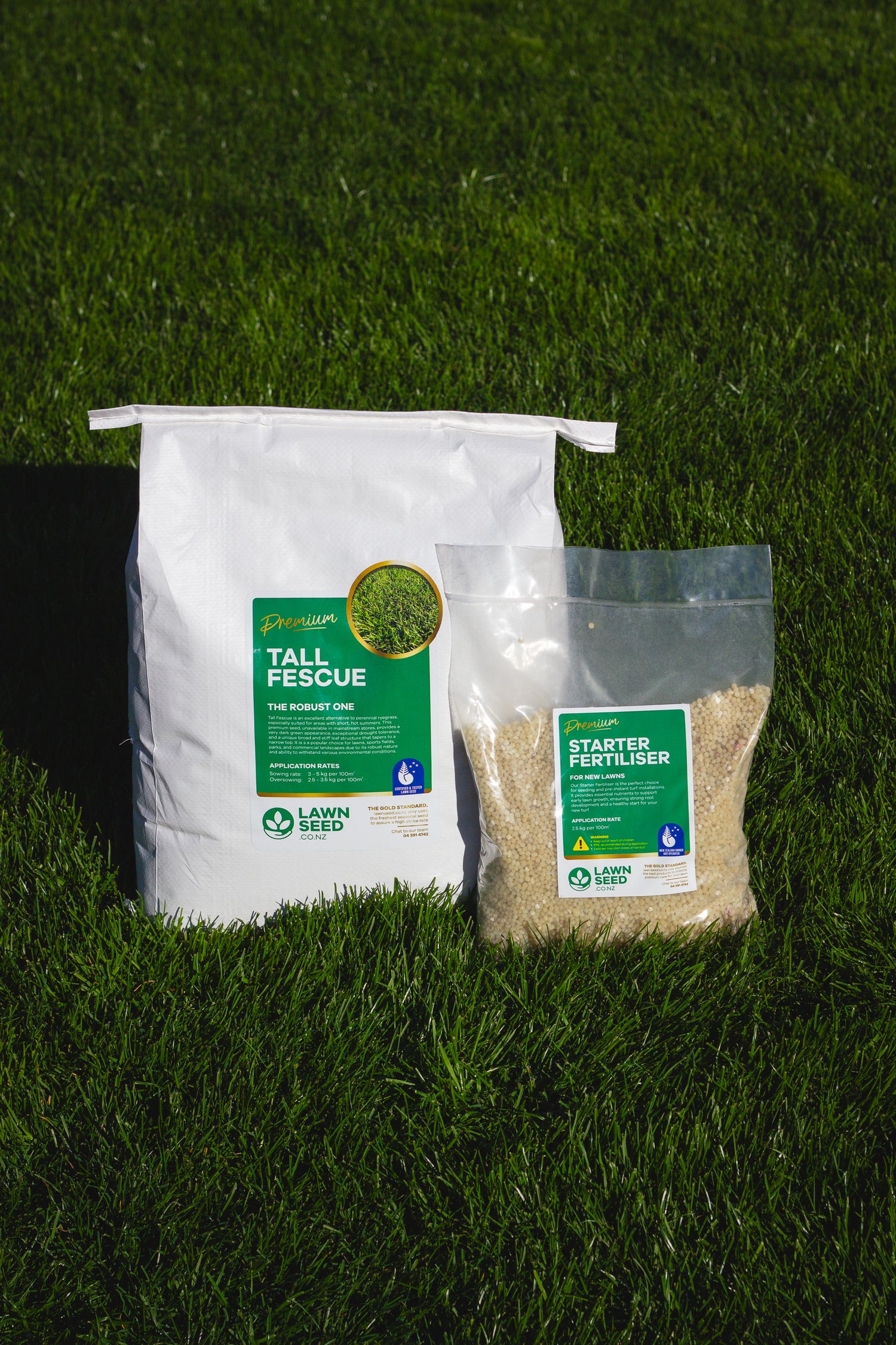 Tall Fescue Bundle New Lawn up to 100m2