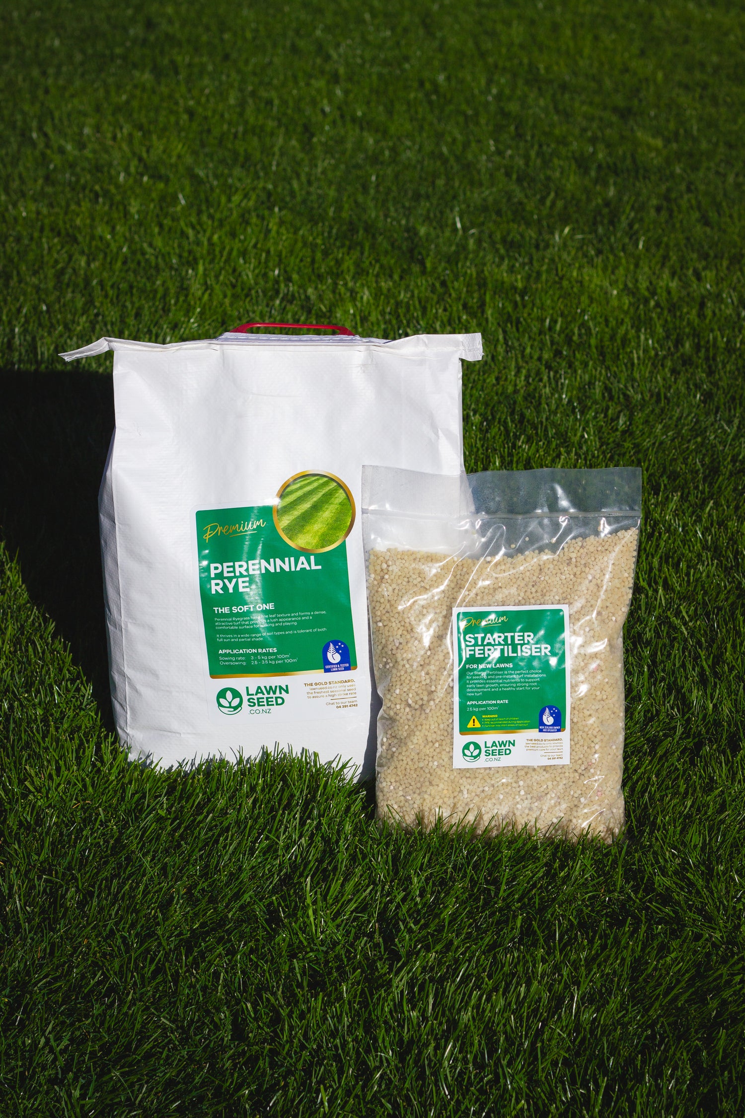 Perennial Ryegrass Bundle New Lawn up to 100m2
