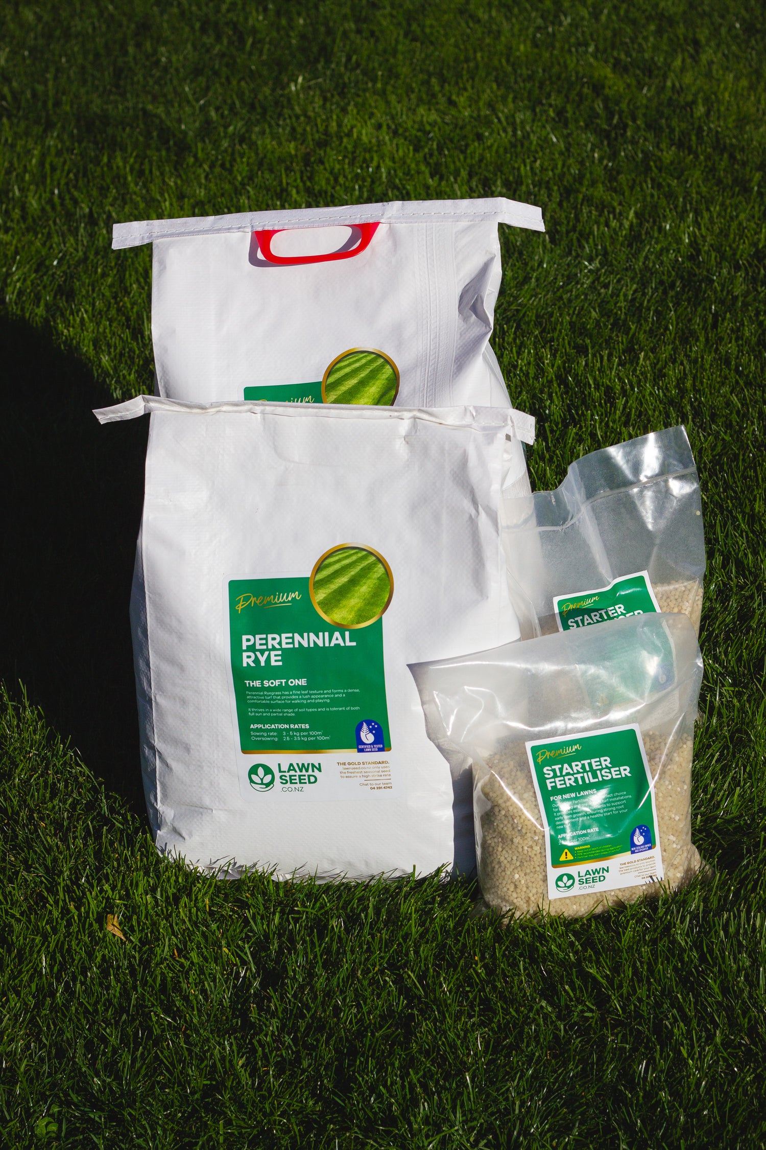 Perennial Ryegrass Bundle  New Lawn up to 200m2
